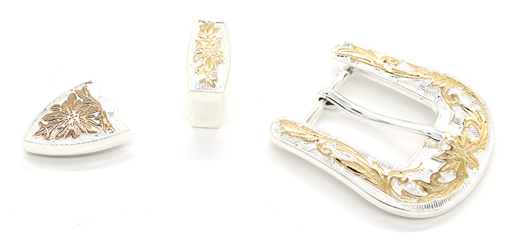 Wenzhou KML New Design Popular Classic Vintage Shiny Zinc Alloy 2 Color Pin Belt Buckle