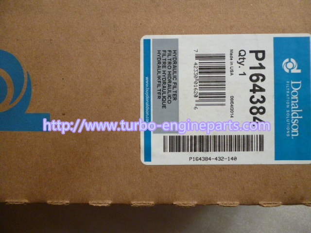 Orange Highest Rated Engine Oil Filter Hydraulic Full Oil Filter P164384