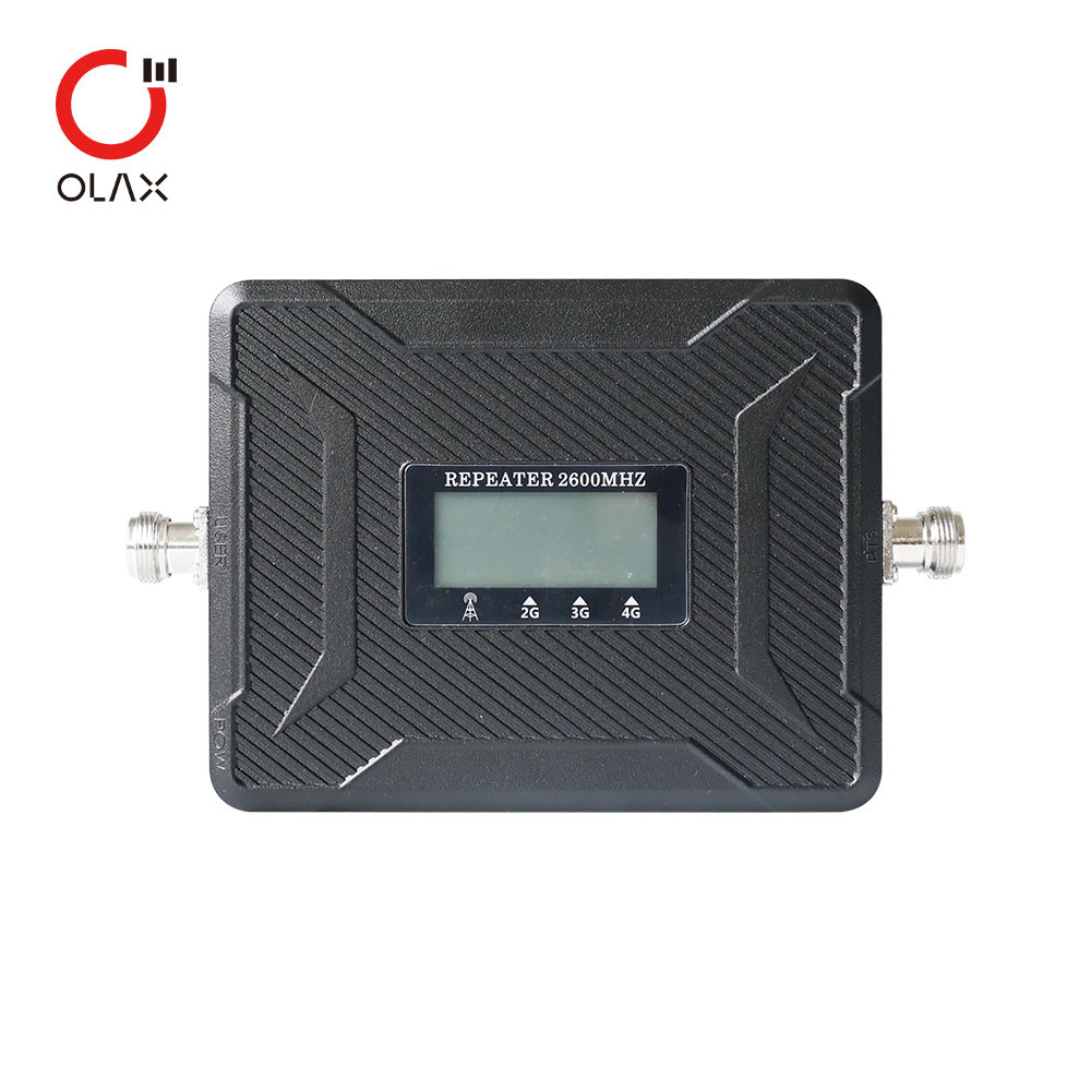 OLAX WR01 4G LTE Mobile Signal Booster Black 1800mhz 2100mhz 2600mhz