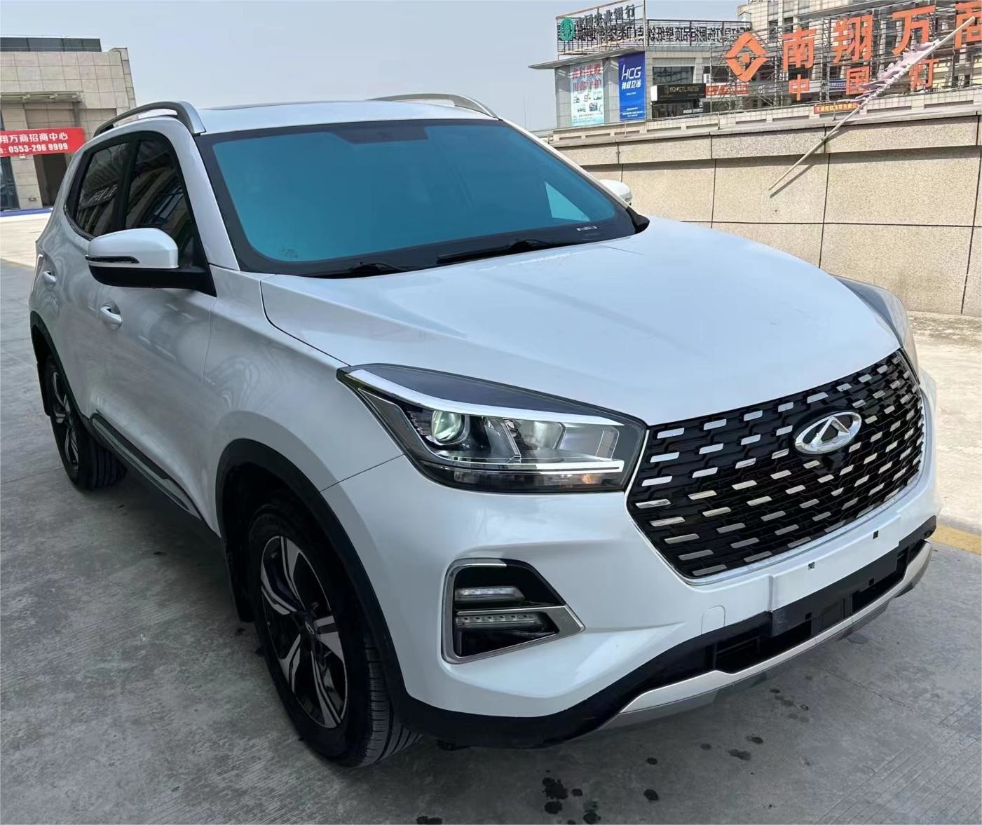 Used Good Quality Cheap Gasoline 2021 Chery Tiggo 5x 5 Doors 5 Seats Small SUV China Professional Car Exporter