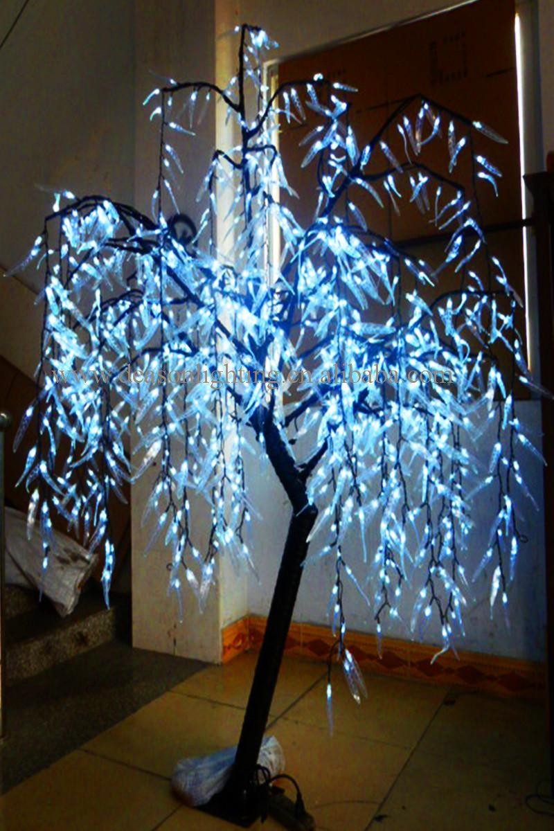Led Green Willow Tree Light outdoor holiday decoration on sale