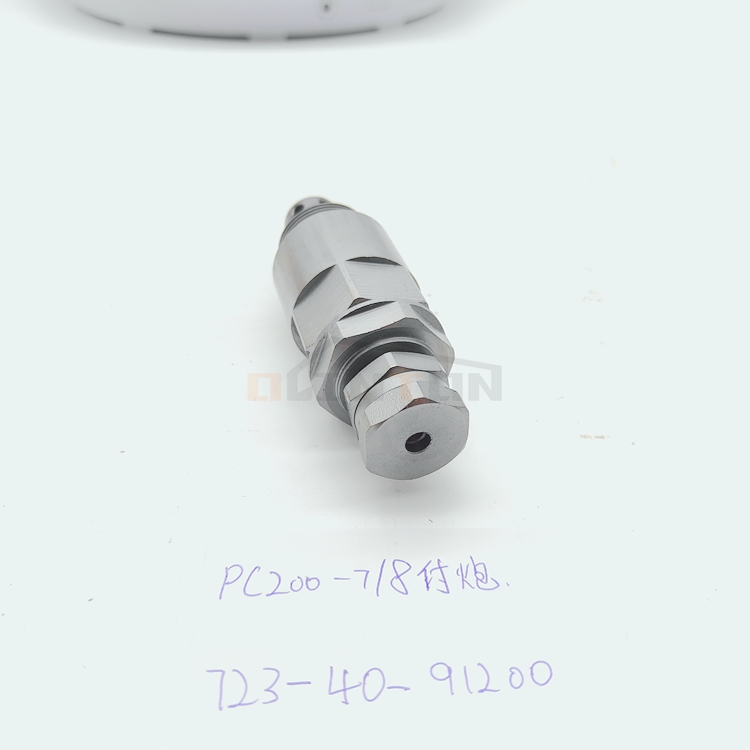 723-40-91200 Excavator Hydraulic Pump Parts Relief Valve For PC200-8 PC200-7