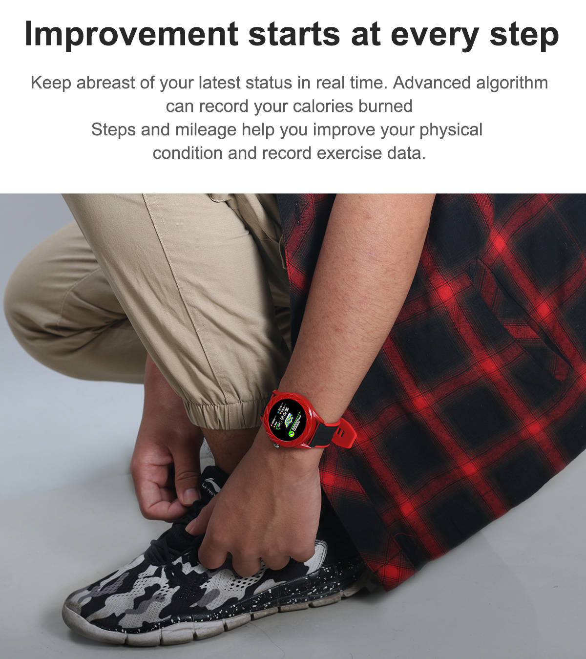 1.54 Inch Sleep Monotoring Smart Watch Music Control Weather Push For Women Sporting