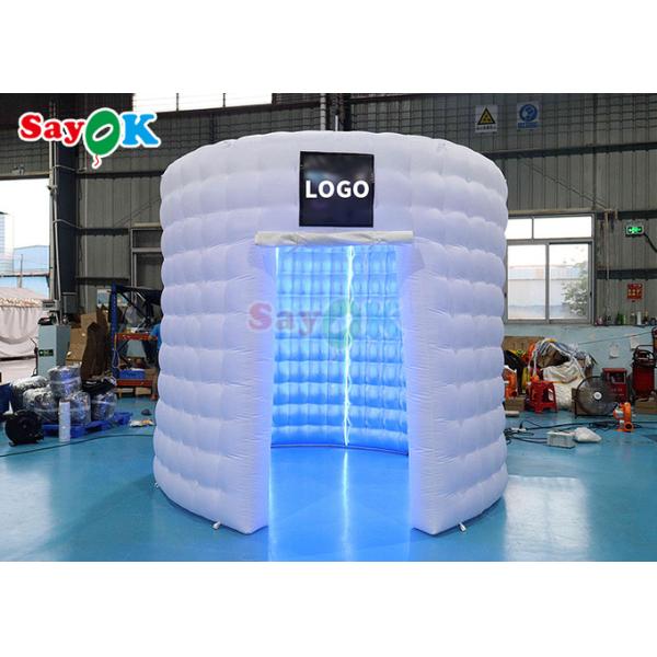 OEM Inflatable Photo Booth Tent Automatic Inflatable 360 Photo Booth Enclosure Backdrop