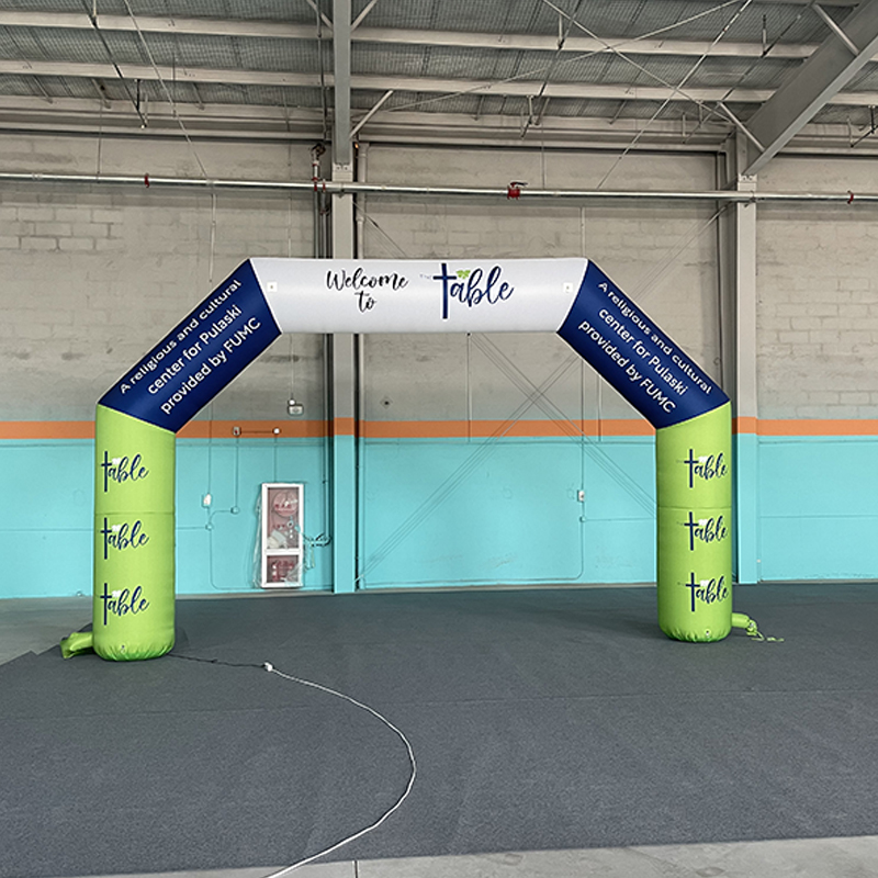 factory wholesale price customized color outdoor activities events inflatable arch