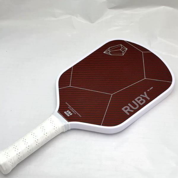 Higooo Factory Customization 6.0 Ruby 16mm Red - Black Kevlar Thermo - formed White - edged Grip USAPA