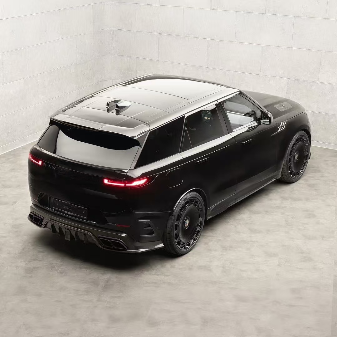2023 Repair Discovery Sport Body Kit MSY Style Carbon Fiber Lip Spoiler