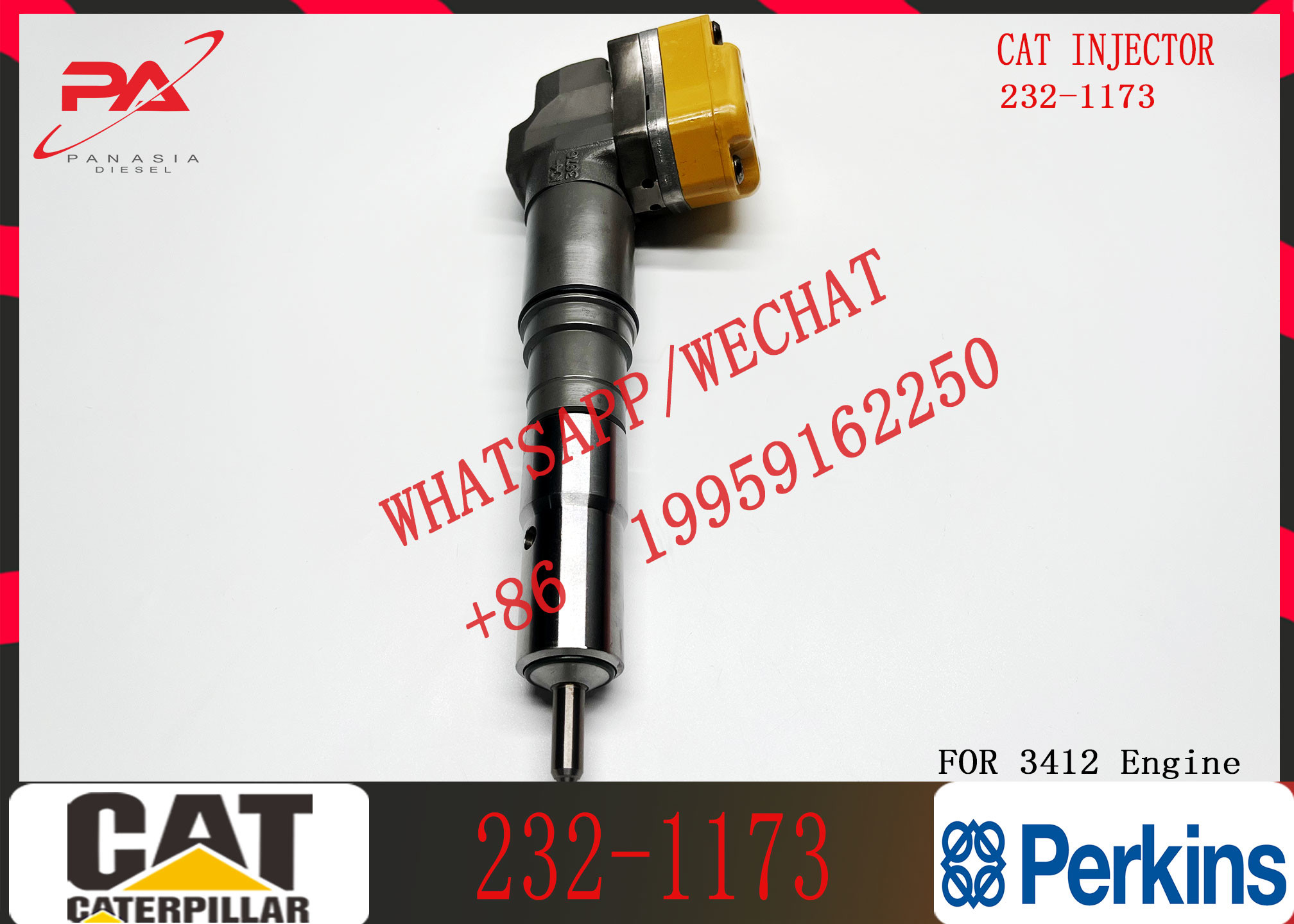 Common rail injector fuel injecto 153-5938 20R-0758 10R-1267 10R-1266 174-7527 20R-0760 173-9272 232-1173