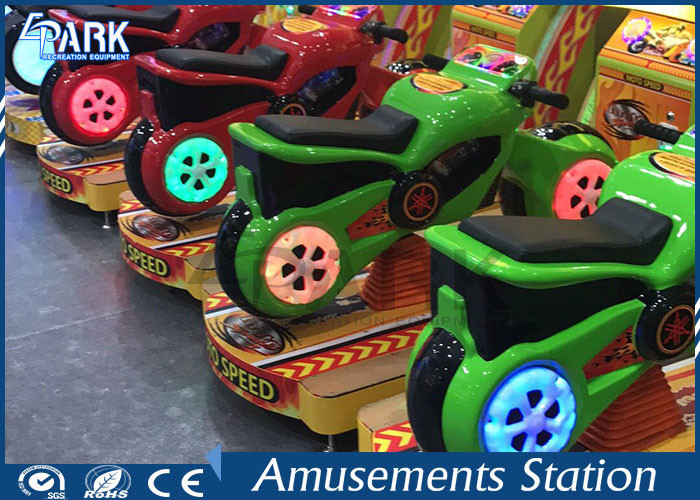 LCD Screen 3d Video Kiddy Ride Machine Simulate Real Driving Feeling