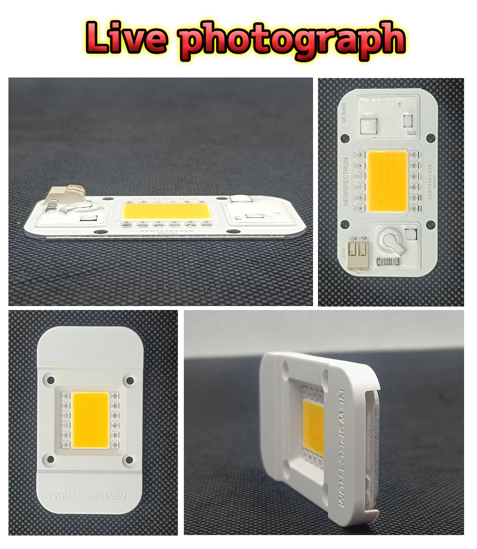 CT 3500K RGB LED Module 220V 50W For Indoor Plant Seedling Growth