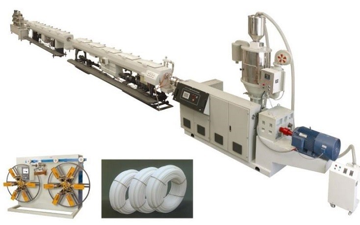 PE/PP-R Pipe Automatic Production Line Single Extrusion Line with High Productivity