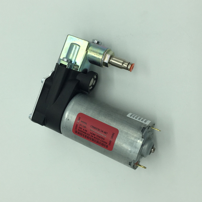 Mini 135ADC56/12 metal silver AIR SEAT COMPRESSOR PUMP for the truck seat