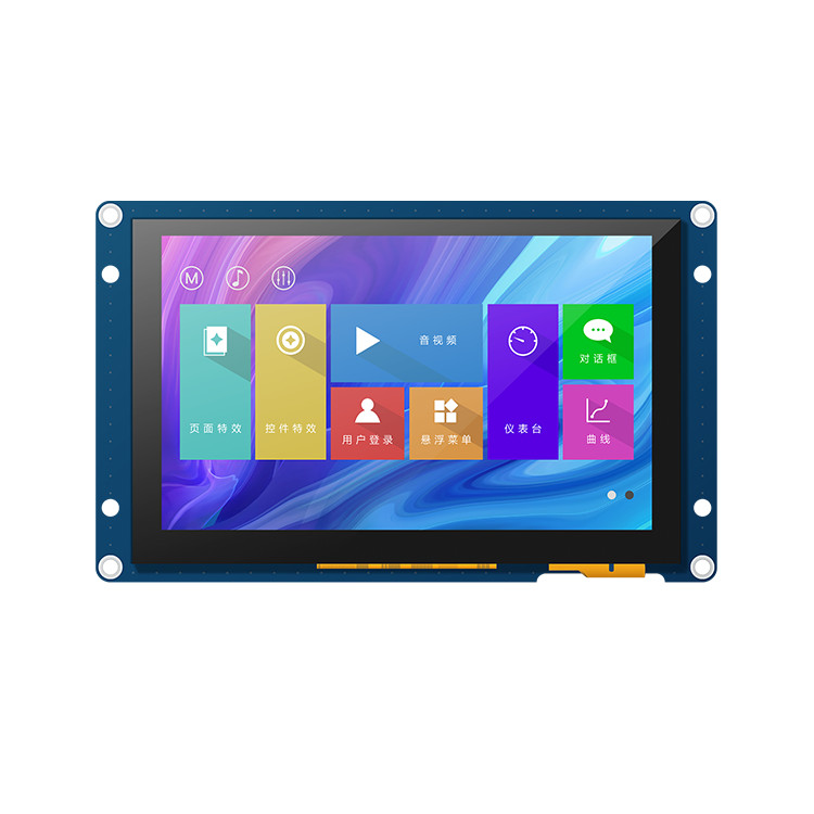 800x480 5 Inch Ips Display Module RGB 65K 5 Inch Capacitive Touch Screen HMI