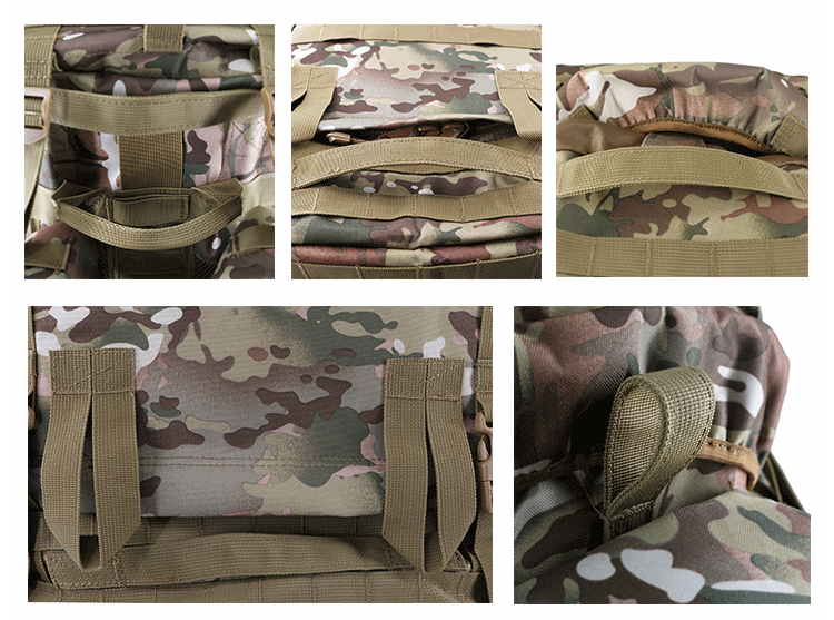 Outdoor Travel Backpack with Large Capacity Zipper Closure and Contemporary Style