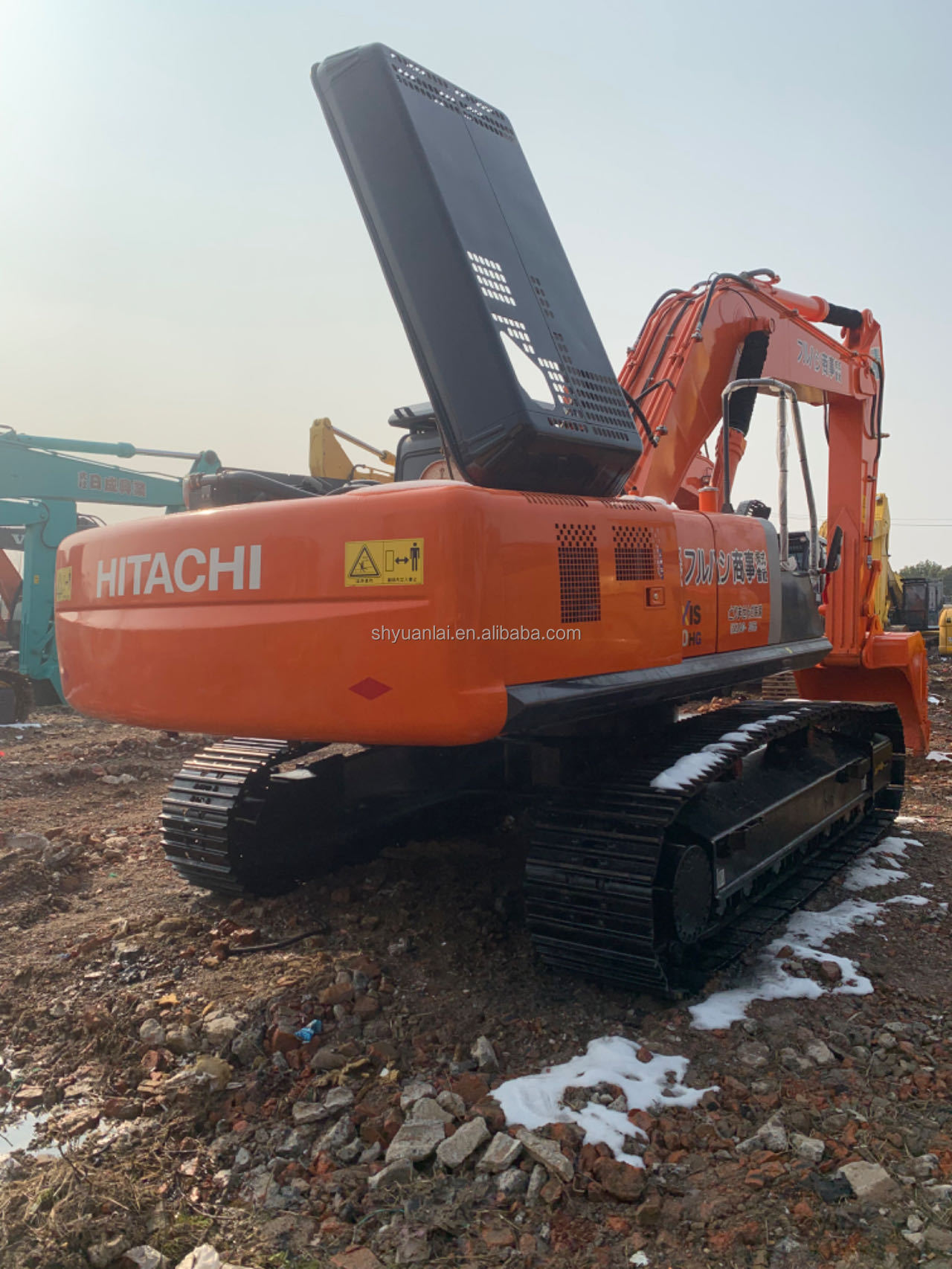High Comfort and Safety at Its Best Hitachi Excavator ZX350HG Used for High Precision