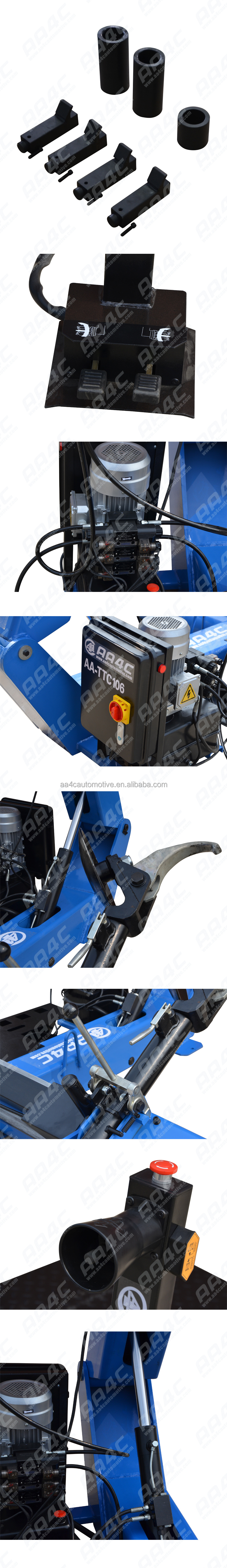 AA4C CE mobile automatic Truck tire changer tire changing machine tire repair equipment AA-TTC106