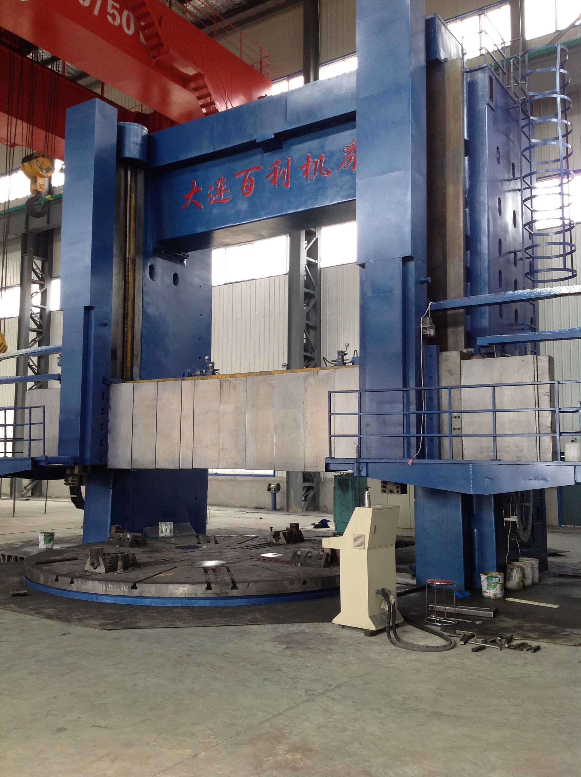 Large Metal Part Working Equipment cnc double column Vertical Lathing Tools