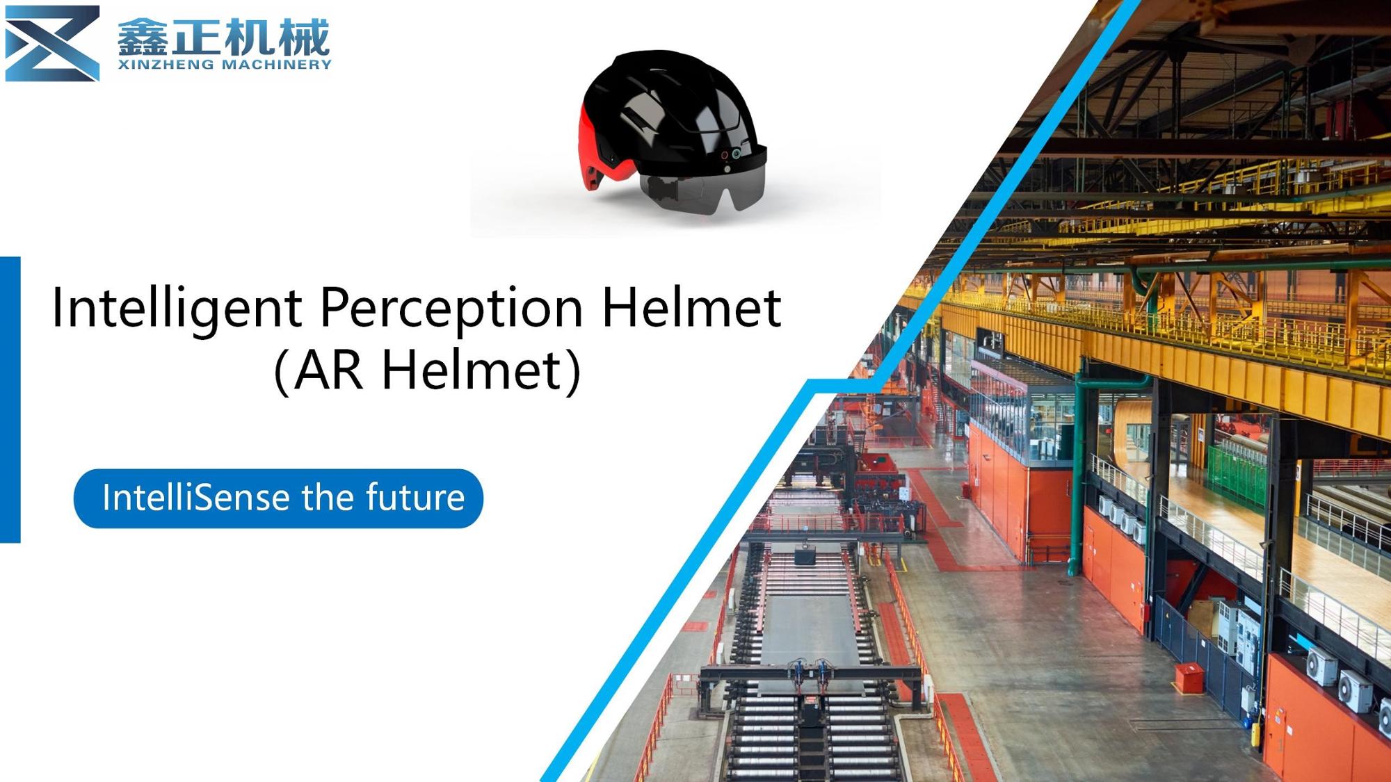 Thermal Imaging Security Wearable AI Infrared Thermal Smart Helmet