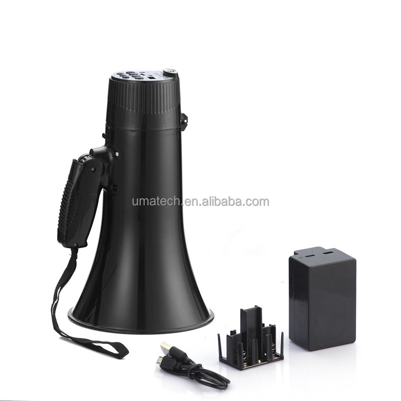 Sporting Rescue 40W USB/SD/AUX Recording Siren Megaphone with Built-in Microphone