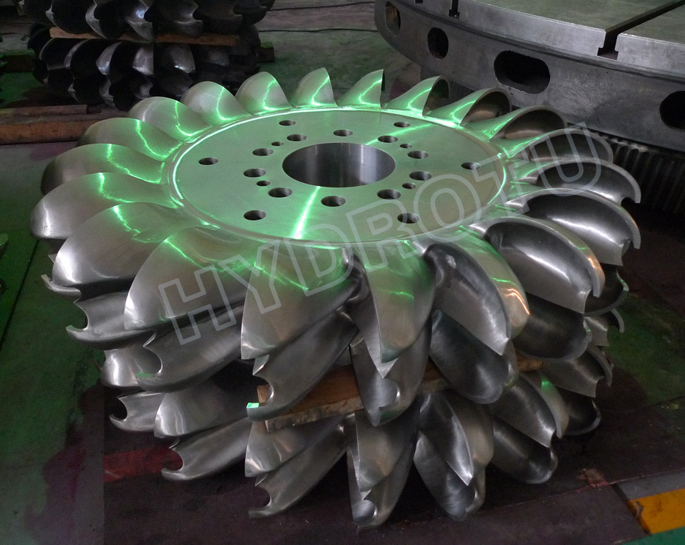 Pelton Hydro Turbine / Pelton Water Turbine With Synchronous Generator