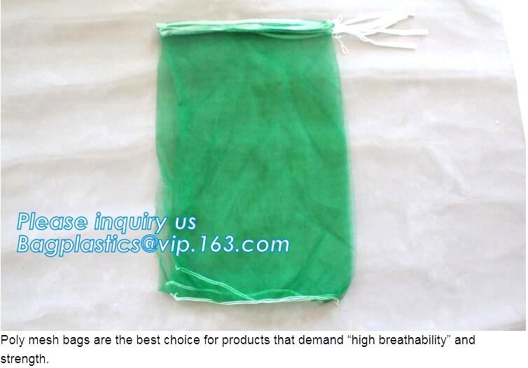 PE Knitted mesh bag and Raschel mesh bag,Factory Price Supply Plastic Pe Raschel Monifilament Date Mesh Net Bags, bageas