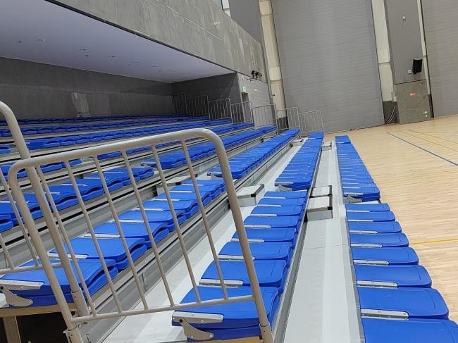 Floor Mounted Seat Easy-to-Install Folding Bleacher Seats for Aisle 1000mm
