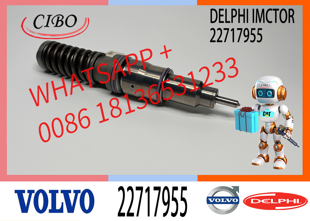 Diesel Fuel Injector 22717955 Common Rail Fuel Injector BEBE5L08001 BEBE5L08101 For VOL-VO MD16