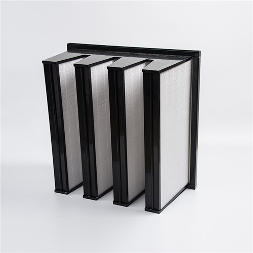 HEPA Medium Efficiency Filter V Bank Air Filter Environment Friendly
