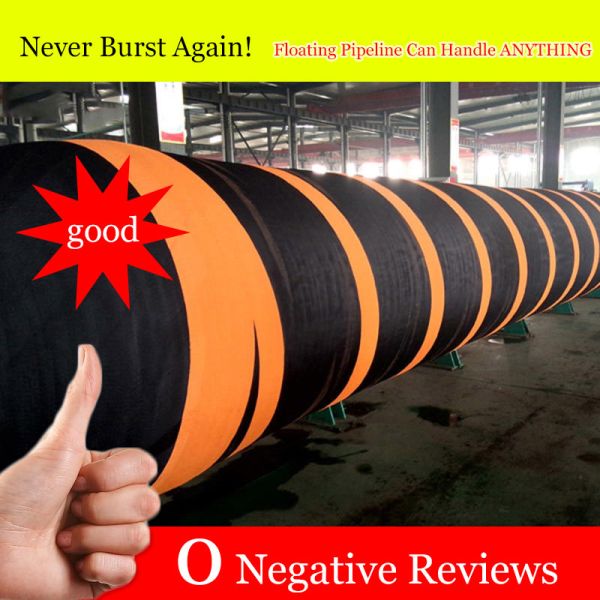 High Pressure Floating Dredge Pipeline Slurry Hose For Offshore Dredging
