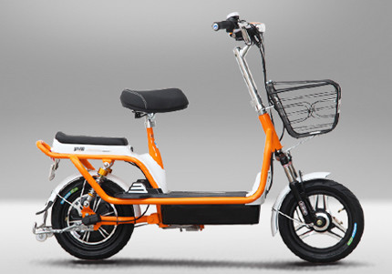 350W Pedal Assist And Throttle Ebike 48V 12Ah Lead Acid Battery