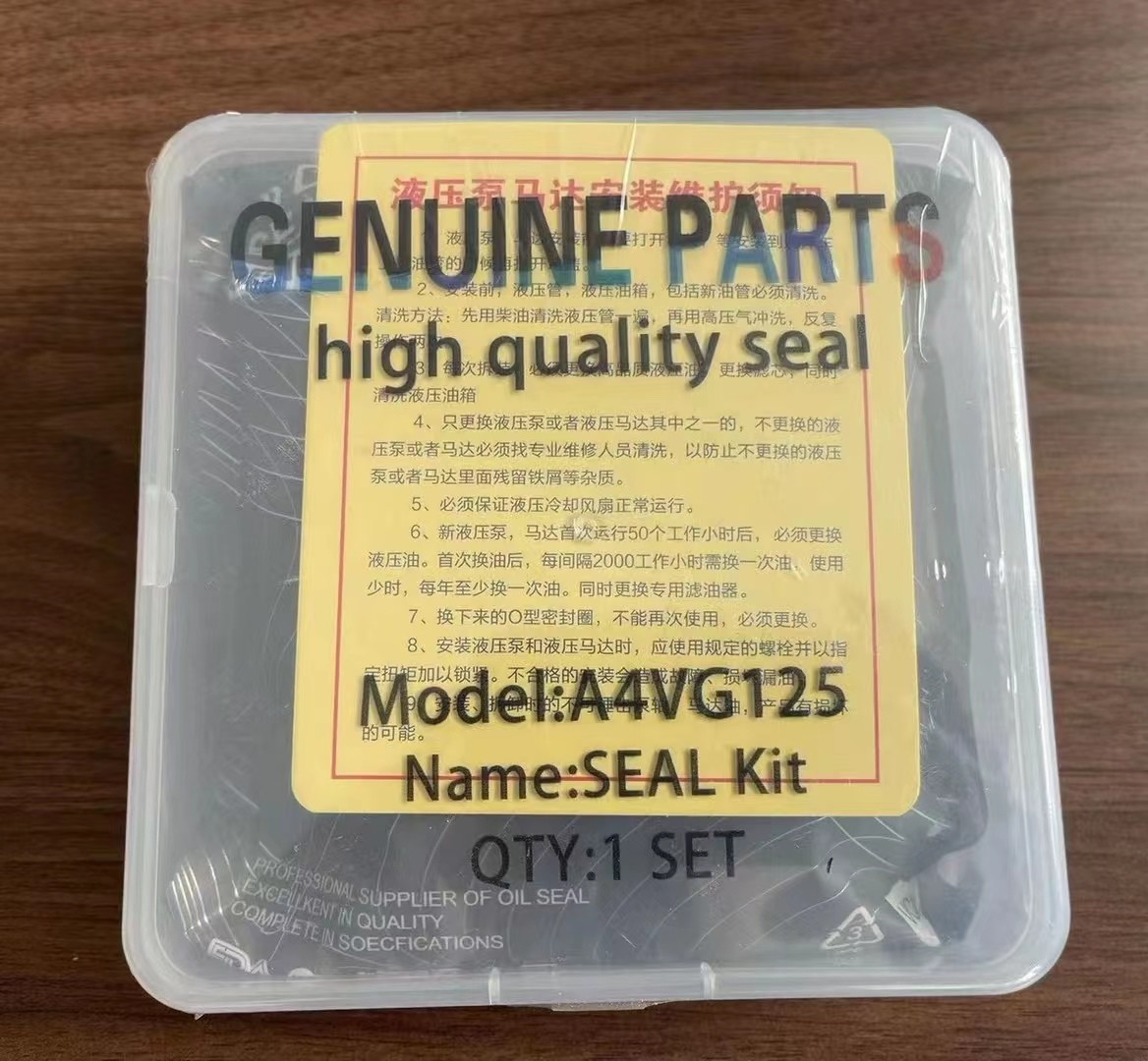 A10VS071 A4VG180 Hydraulic Pump Seal Kit For Excavator A4VG90 A4VG125