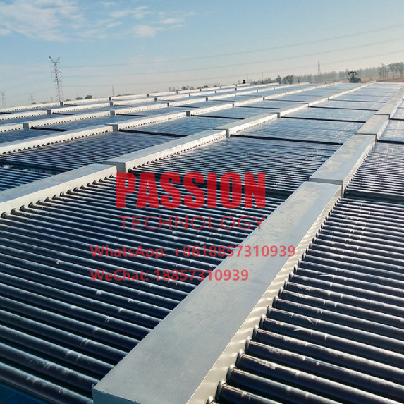 30tubes Vacuum Tube Solar Collector 5000L Non Pressure Hotel Solar Water Heater