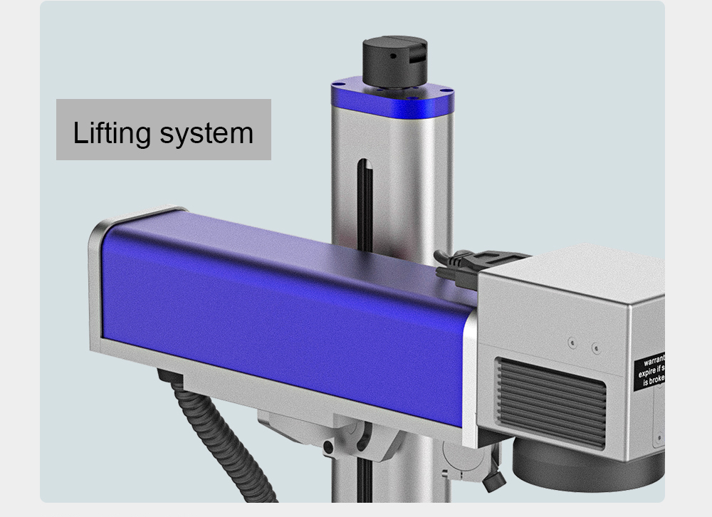 20W 30W 50W Fiber Laser Marking Machine for Metal Paint Plastic Pen Gold Silver JewelryHandling Weight kg 35 KG