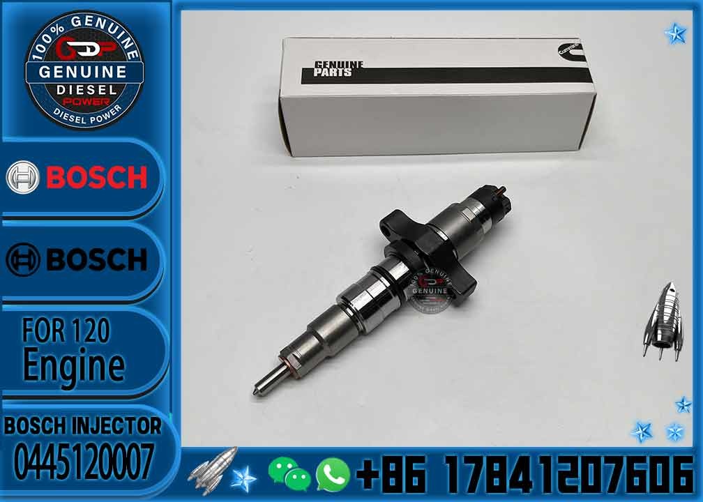 0445120007 Common Rail Injector As-Sy 0 445 120 007 OE 2830957 2830224 1405332 4896444 For IS-Be4 Engine