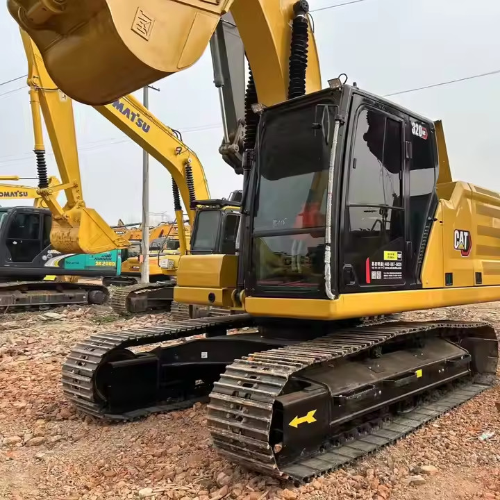 20 Ton Medium Used Excavators Crawler Hydraulic Digger CAT 320gc for Building Construction
