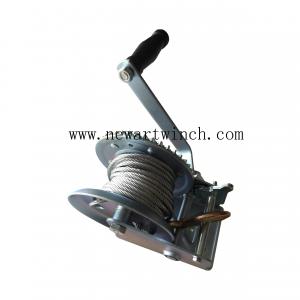 China 1000lbs China Manufacturer Zinc Plated Cable Hand Winch, Marine Hand Winch, Cable Winches For Sale on sale