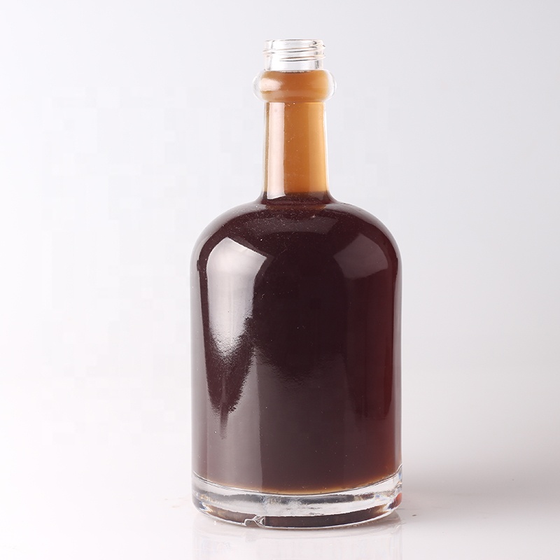 50cl Glass Bottle Hot Stamping Wine Ceramic Style Beverage Bottle for Beverages 700ML