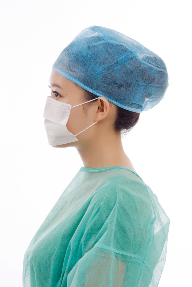 Type IIR Disposable Face Mask With Latex Free Elastic Earloop