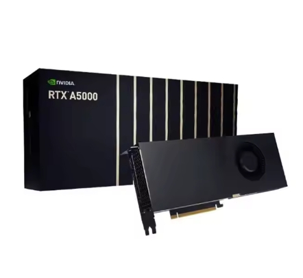 Gaming GPU RTX A5000 24G GDDR6 Gaming GPU Error-Correction Code (ECC) Desktop Graphics Card VGA Output Interface