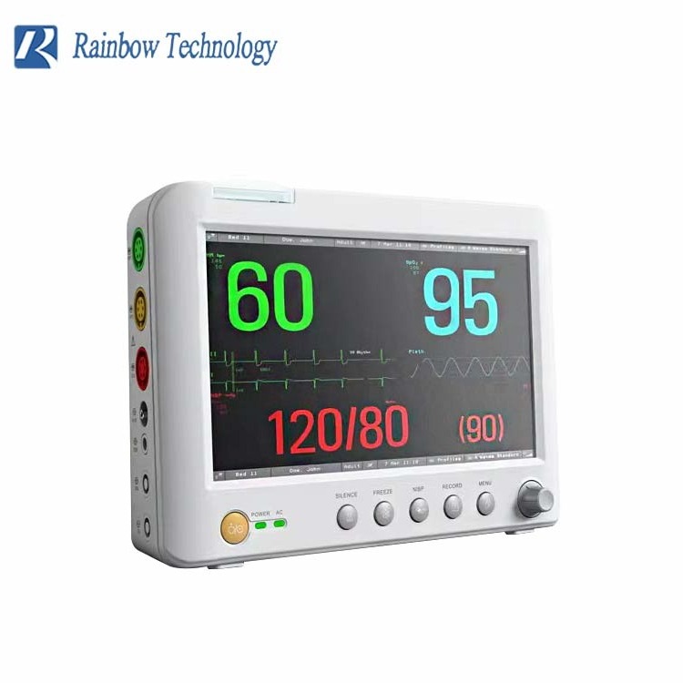 10 Inch Medical Portable Patient Monitor Optional Touch Screen