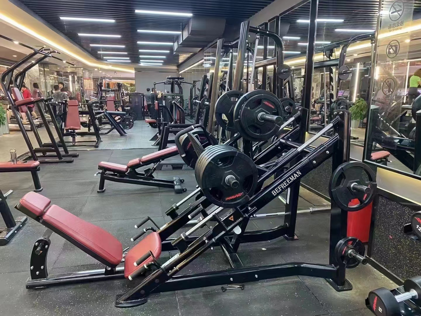 Gym Equipment Commercial Use Power Weightlifting Fitness Straight Steel Barbell Bar
