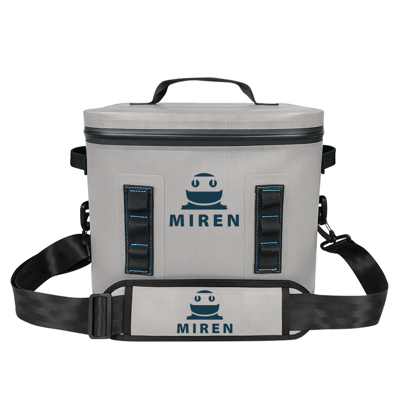 TPU Insulation 24 Can Cooler Bag Portable Waterproof For Food Drink