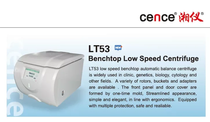 Cence Centrifuge Machine Laboratory Centrifuge for Medical Use
