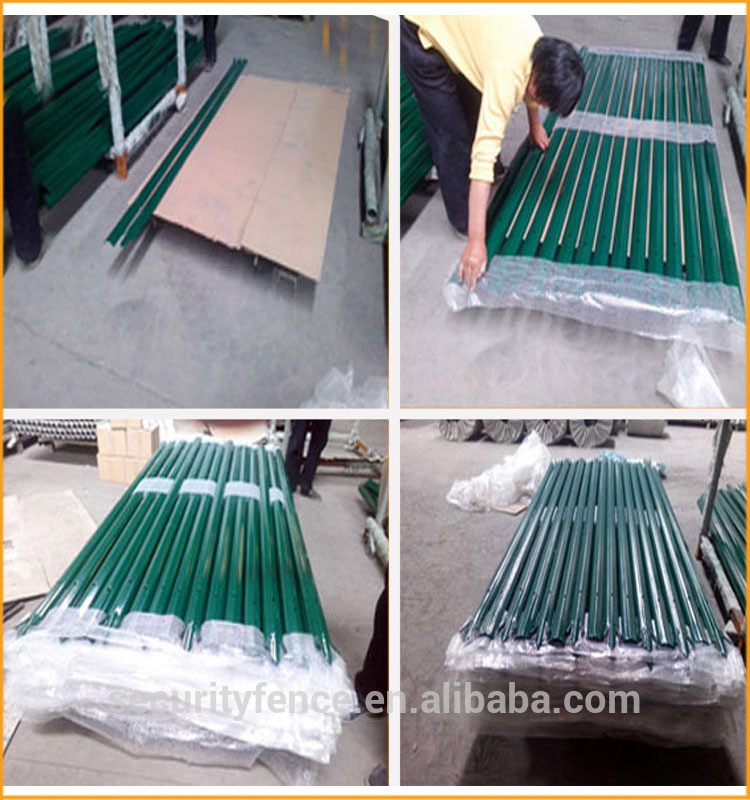 CE Galvanized Metal 2.4 M High Fence Panels Aging Resistant