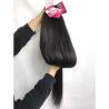 Buy cheap 100% Raw 10A Virgin Peruvian Remy Human Hair Weave 100g / Piece Natural Black from wholesalers