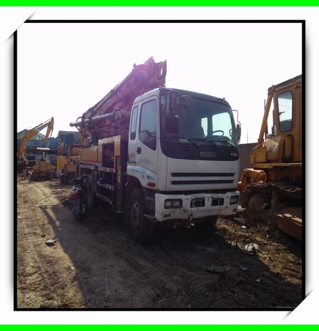 37M 42M putzmeister Usa CONCRETE PUMPS ISUZU truck Truck-Mounted Concrete Pump
