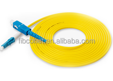 FTTH Duplex Simplex Sm LC APC Upc Fiber Optic Patch Cord for Speed Internet Connection
