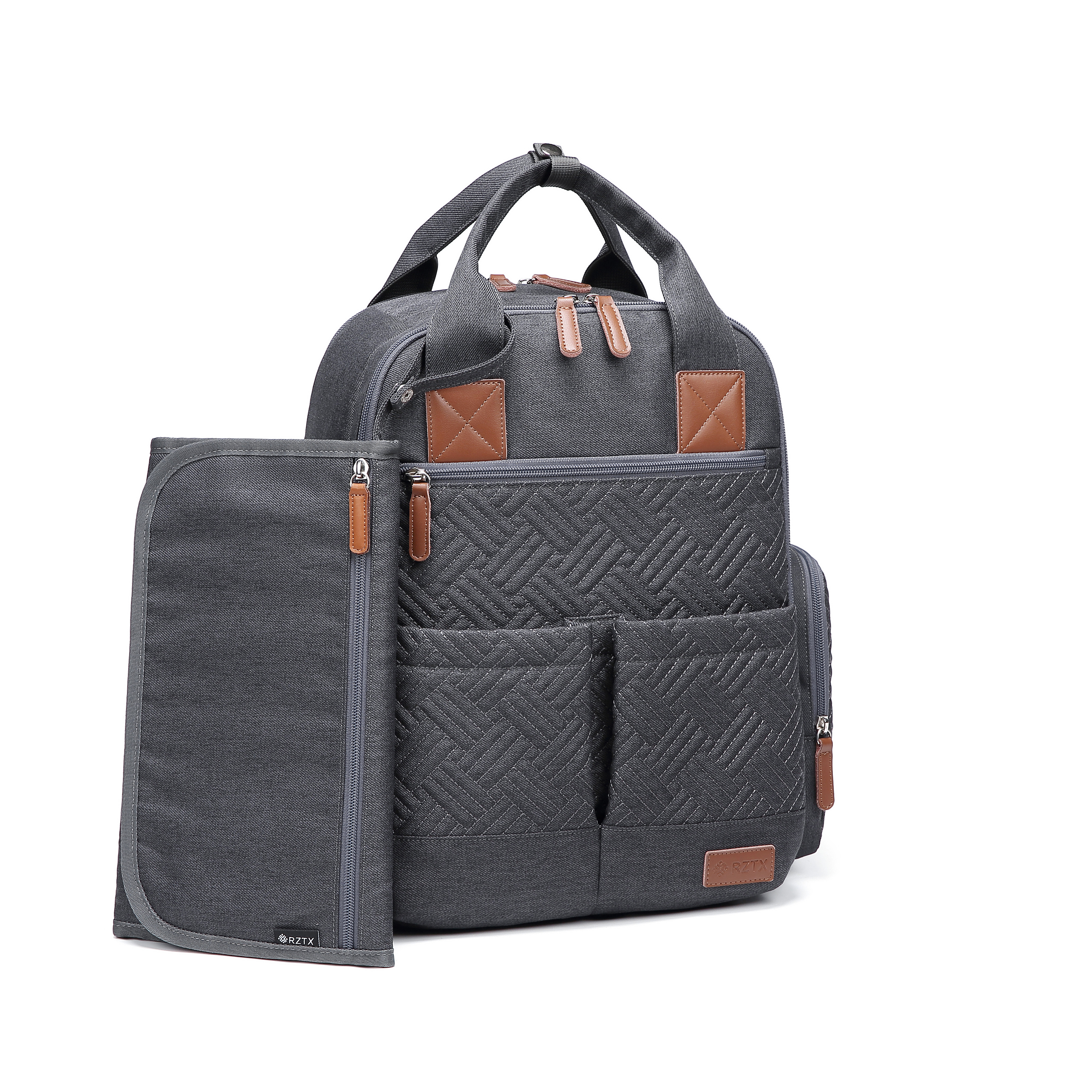 Diaper Bag Large Capacity Fashion DesignLight Baby Bag Mother Bag Embroidered Backpack