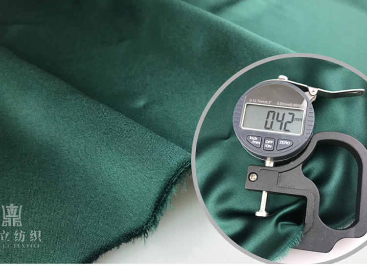 Smooth Weave Polyester Cellulose Acetate Satin Fabric For Pajamas