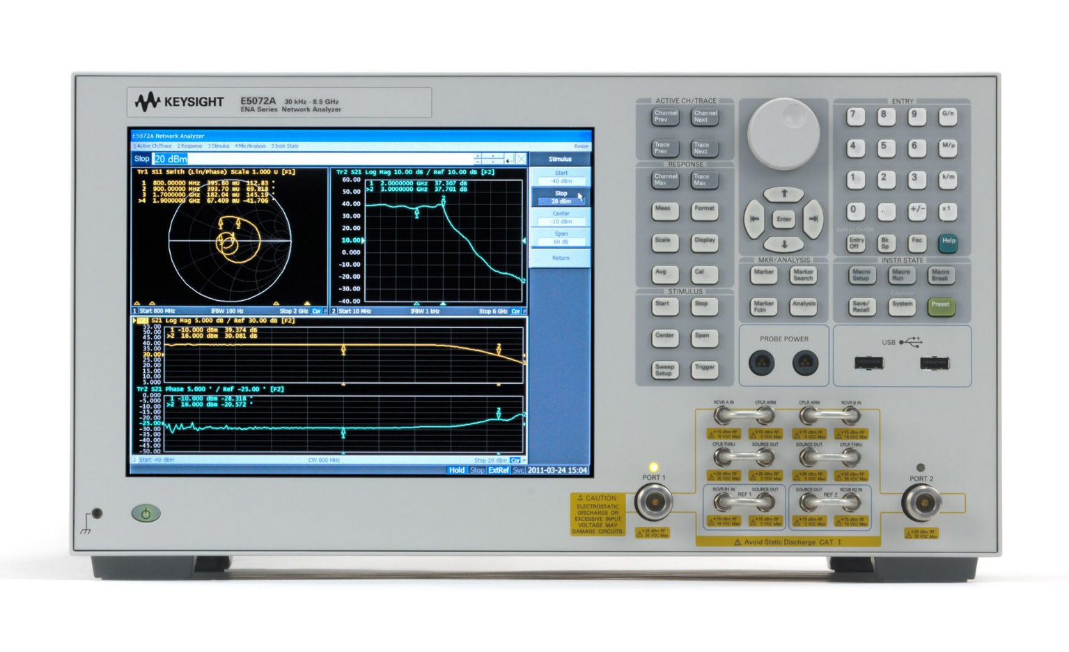 E5072A ENA Series Vector Network Analyzer 8.5 GHz - 8.5 GHz For Sell